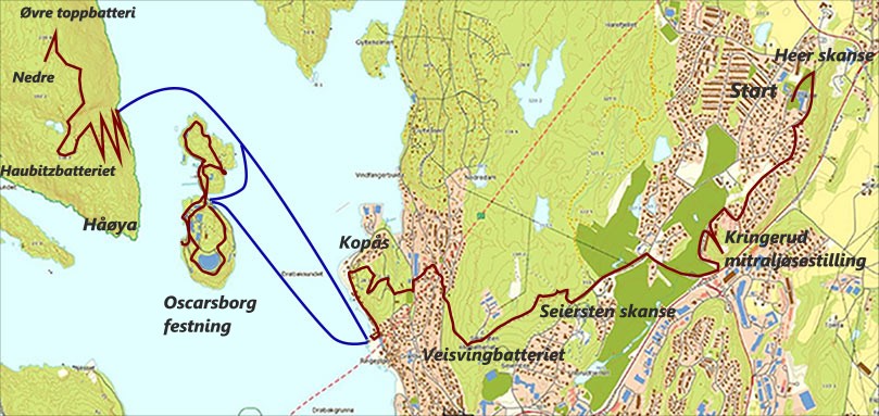 Artikkelbilde til artikkelen Påmelding til Festningsmarsjen 2026
